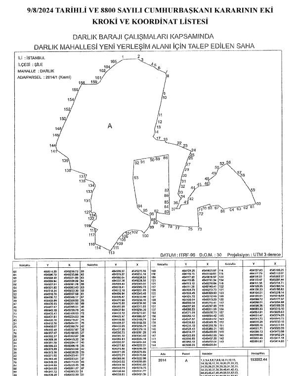 İstanbul'da Ömerli ve Darlık Barajı yapımı için ormanlık alanların sınırları değiştirildi!