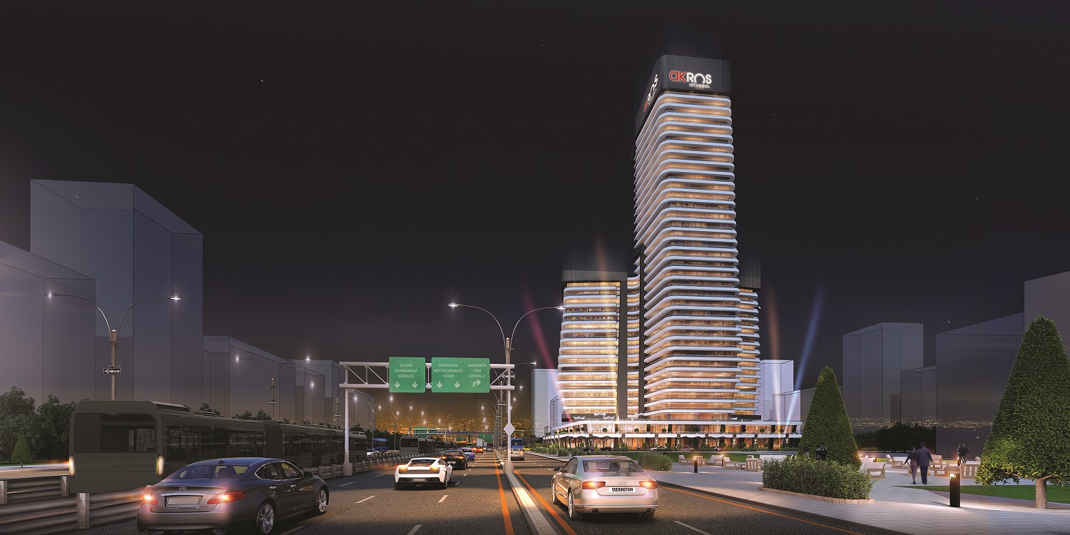 "Akros İstanbul" Beylükdüzü'nün en yükseği olacak!