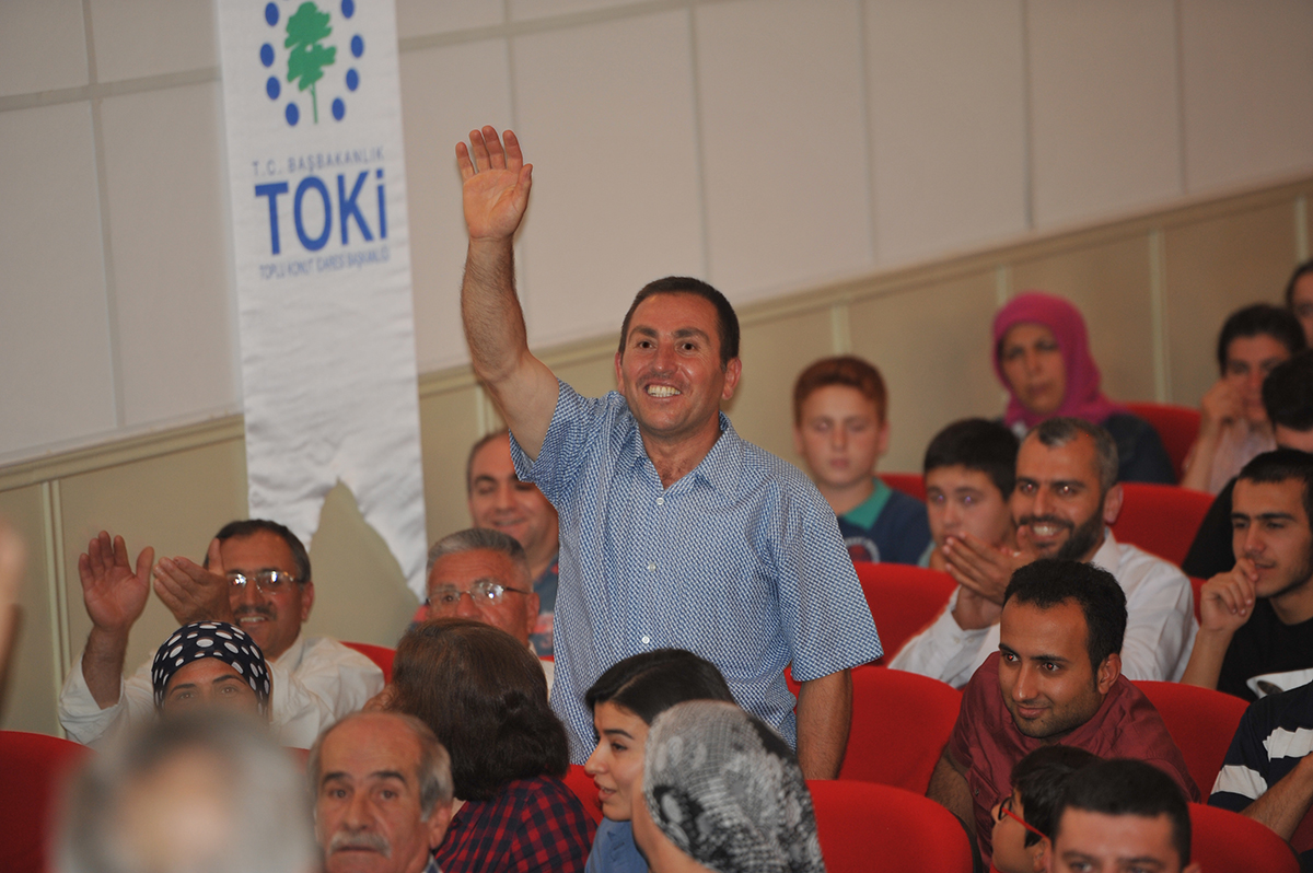 TOKİ Antalya Akseki konut hak sahipleri belirleme işlemi yapıldı