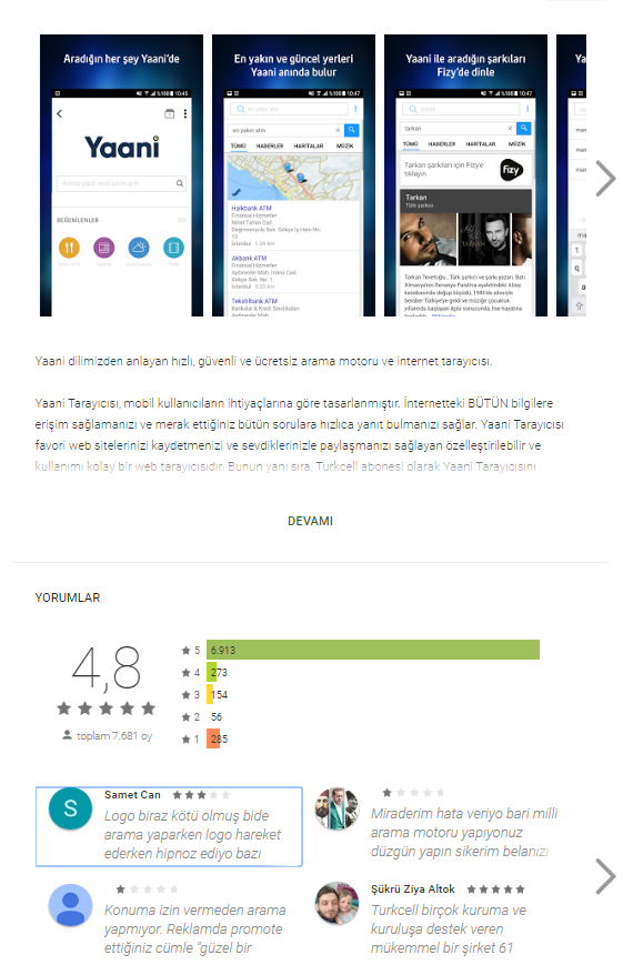 Yaani aramaları patladı