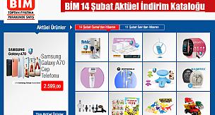 14 Şubat BİM Aktüel Ürünleri Sevgililer Günü Özel İndirim Kataloğu!