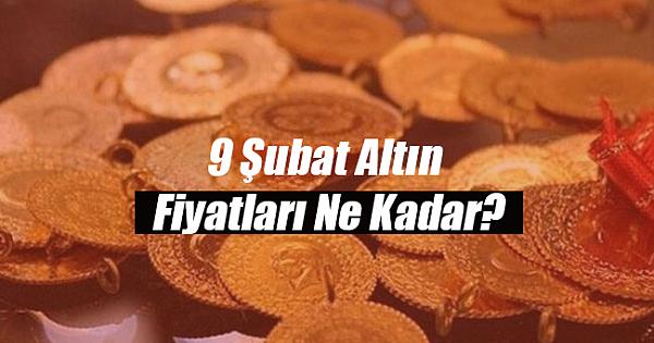 Çeyrek, Cumhuriyet, Yarım altın, 22 ayar bilezik, gram altın fiyatları ne kadar? 9 Şubat güncel altın fiyatları!