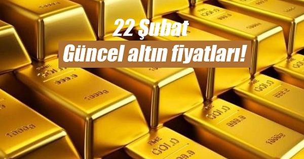 Güncel altın fiyatları! 22 Şubat Hafta sonu çeyrek, gram altın fiyat listesi...