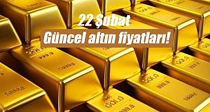 Güncel altın fiyatları! 22 Şubat Hafta sonu çeyrek, gram altın fiyat listesi...