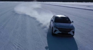 TOGG zorlu şartlarda bana mısın demiyor! TOGG kar ve buz sürüşü görüntüleri büyüledi...