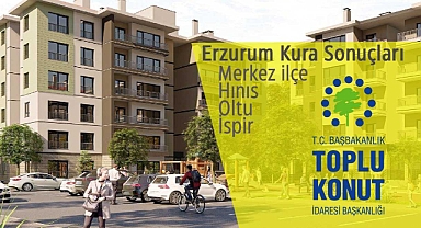 Erzurum TOKİ Konut Kura Çekilişi Netleşen Kesin Sonuçları Belli Oldu (19 Kasım TOKİ Erzurum Merkez, Hınıs, Oltu, İspir kura sonuçları) 