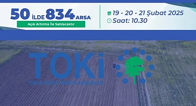 TOKİ ucuz arsa ilanı duyurdu: Tam 50 ilde 834 adet arsa çok cazip seçeneklerle satacak 