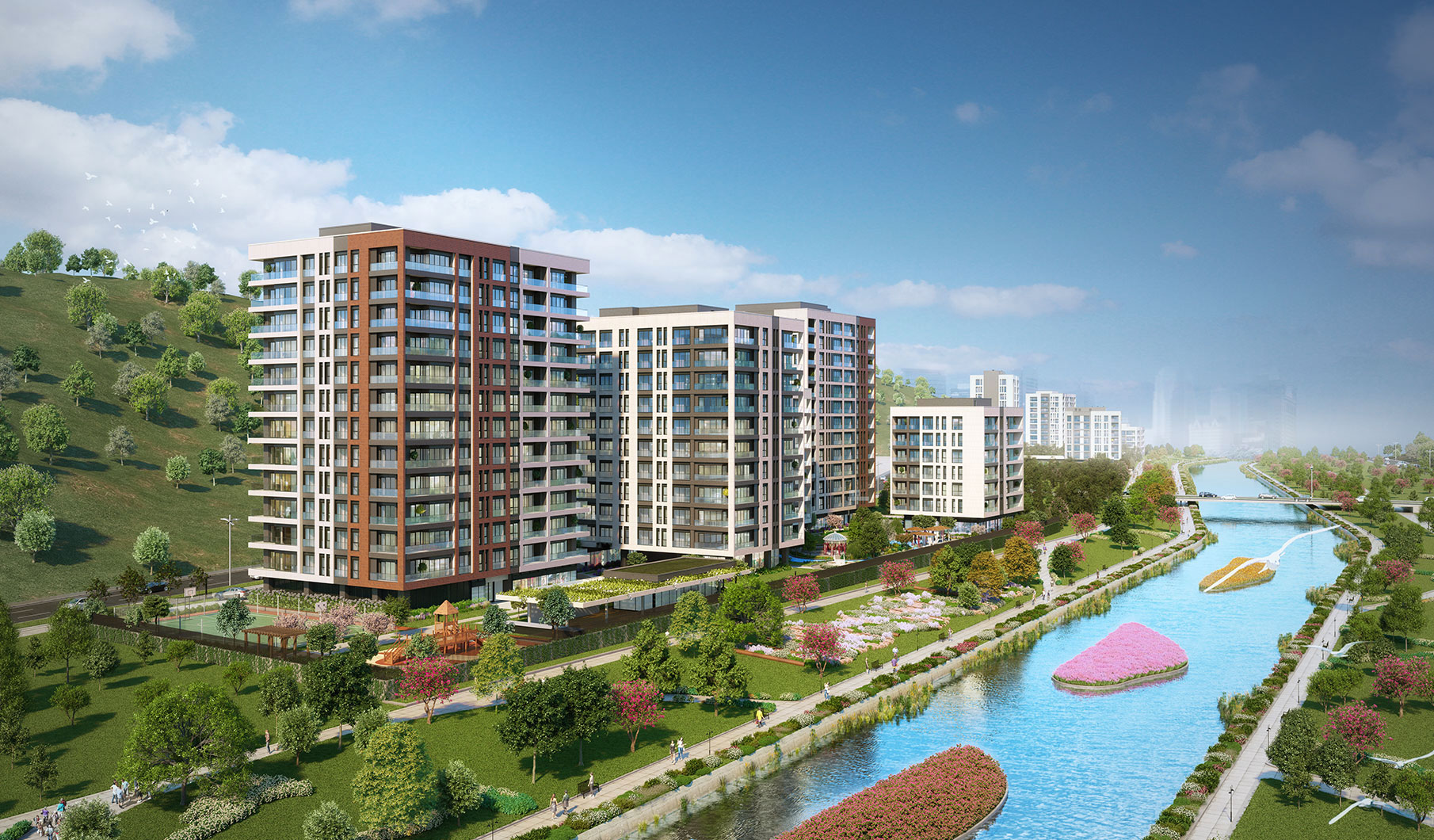 Kağıthane'de 820 Milyon TL yatırımla yükselen  "Kordon İstanbul" projesi konut fiyatları