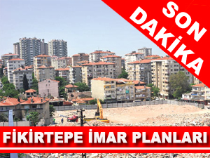 İşte Fikirtepe bölgesine ait yeni imar planları