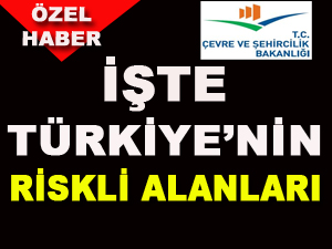 İşte RİSKLİ ALAN ilan edilen tüm yerler, krokili resimleriyle