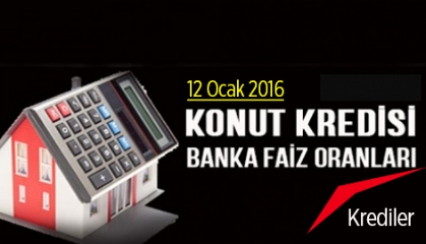 2016 konut kredi faiz oranları! Faizsiz ev/konut kredisi veren bankalar ve düşük faizli ev kredisi güncel bilgileri