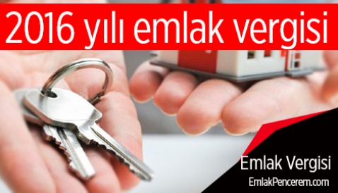 2016 yılı emlak vergisi bedeli nasıl belirlenir?