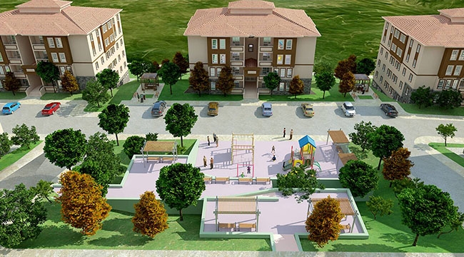 TOKİ Isparta Gelendost'ta 293 konut