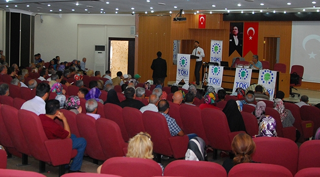 TOKİ Malatya Beydağı konut belirleme işlemi tamamlandı