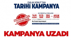2 bin 200 konut satıldı kampanya Eylül sonuna uzadı