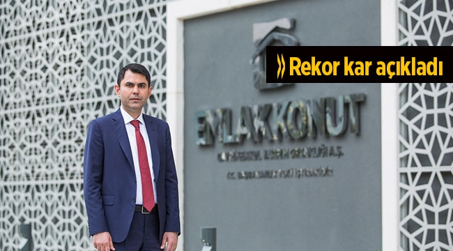 Emlak Konut 6 ayda 630 milyon 769 bin TL kar etti