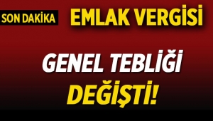 Emlak Vergisi Kanunu Genel Tebliği yayımlandı