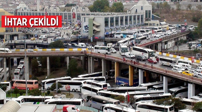 Esenler Büyük İstanbul Otogarın tahliyesi için İBB'den ihtar çekildi