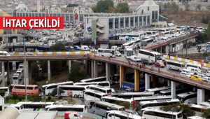 Esenler Büyük İstanbul Otogarın tahliyesi için İBB'den ihtar çekildi