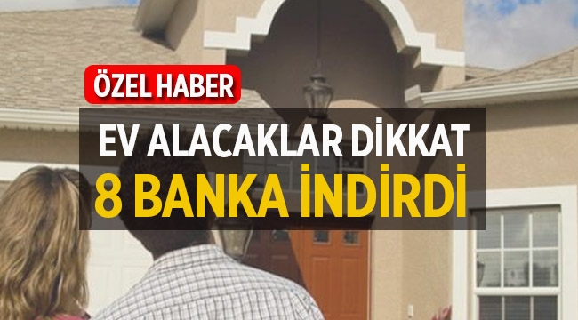 Ev alacaklara bankalardan faiz indirimi dopingi! Konut kredi faizlerindeki indirim