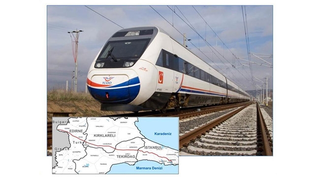 Halkalı – Kapıkule Demiryolu Projesi  güzergahı ve ayrıntıları belli oldu