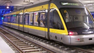 Keçiören Metrosu'nun test sürüşü Başbakan'dan