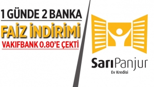 Konut kredi faiz indirimi yapan bankalara VakıfBank'ta eklendi! 2016 Konut kredisi faiz oranları