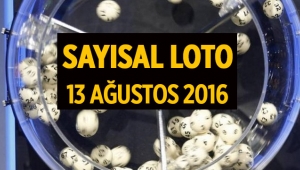 Sayısal Loto çekilişi 13 Ağustos sonuçları 6 bilen 1 kişi