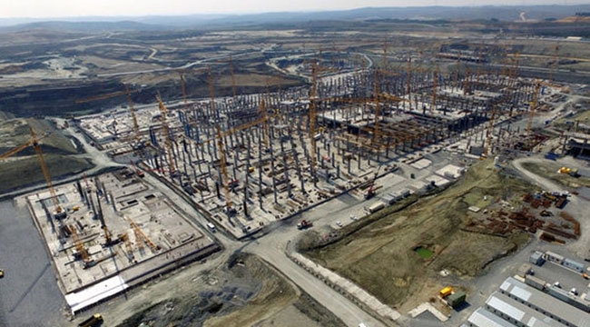 THY Üçüncü Havalimanı'nda tahsis edilen yerler için ihale açtı