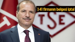 TSE'den 41 firmaya belge iptali şoku (1)