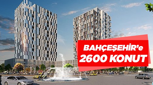 AKZİRVE, 2600 konutla Bahçeşehir'de