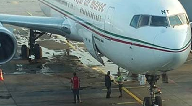 Atatürk Havalimanı'nda Fas Havayollarına ait yolcu uçağını su bastı