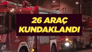 Avcılar Gümüşpınar Mahallesi'nde park halindeki 26 araç kundaklandı