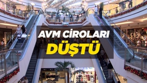 AVM ciroları 2.6 oranında düştü