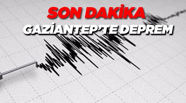 Gaziantep'te 4 büyüklüğünde korkutan deprem - Son depremler