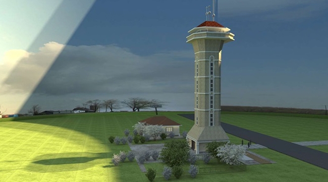 İstanbul'a 32 metrelik asansörlü yangın gözetleme kulesi