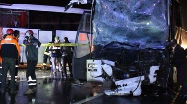 Karabük'te feci trafik kazası iki yolcu otobüsü çarpıştı 68 yaralı var