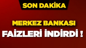 Merkez Bankası yine üst bandı 25 baz puan faiz indirimine gitti