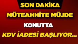 Müteahhit konut satışı sonrası KDV iadesi alacak