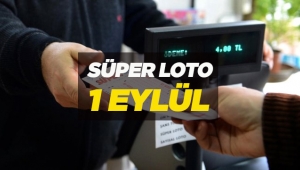 Süper Loto 1 Eylül çekiliş sonuçları