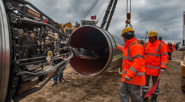 Tekfen'den TANAP Boru Hattı rekoru