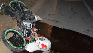 Tokat'ta yarış yapan motosikletler kaza yaptı: 1 ölü, 1 yaralı