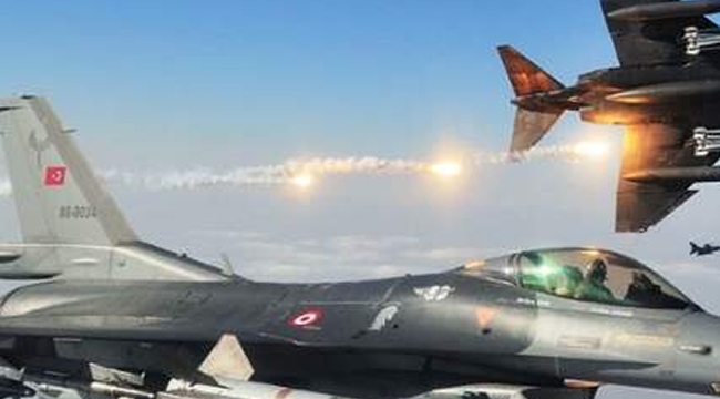 TSK'dan Kuzey Irak'a son dakika hava harekatı