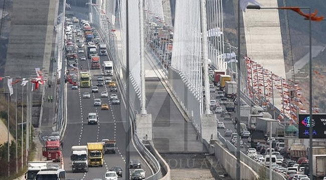 Yavuz Sultan Selim köprüsünden geçecekler dikkat! Ücretli geçişler başladı