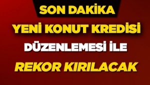 Yeni konut kredisi düzenlemesi ile konut sektörü rekor kıracak