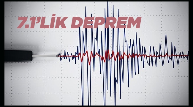 Yeni Zellanda 7.1 büyüklüğünde bir depremle sarsıldı