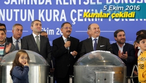 5. Levent projesi 400 konut kura sonuçları yapılan çekilişle belli oldu