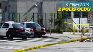 ABD'de polise silahlı saldırı! İki polis öldürüldü, 1 yaralı
