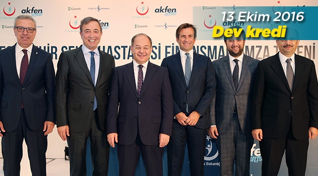 Akfen İnşaat Eskişehir Şehir Hastanesi için 344 milyon Euro kredi aldı