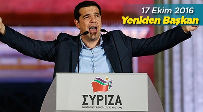 Aleksis Çipras SYRIZA'da güven tazeledi